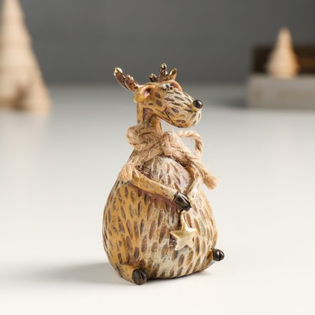 Souvenir Polystone "Losik with Bantik" MIX 4x4.5x8 cm-2