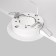 Building lamp Technical DL086-GX53-RD-W, 1x15W, 11x11x5.3 cm, GX53, white color