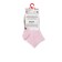 Socks children's cotton CONTE KIDS TIP-Top, size 12, color white, light pink