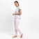 Homemade female set (T -shirt/pants), gray color, size 50