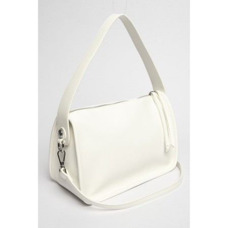 Cross-Body Bag, eco-leather, Ludor White, 27x13x19 cm-2