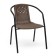 Sadovy chair, 53 x 61 x 73 cm, frame 24 x 0.8 mm, load up to 100 kg, brown
