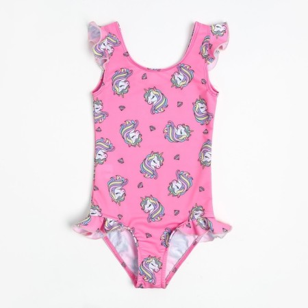 Baby swimsuit KAFTAN "Unicorns", height 122-128 (34)-7