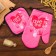 Kitchen set (2 items) Ethel Lovelife Love, a severity 17x17 cm, mitten 26x16 cm, 100% p/e