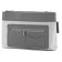 Women's bag B2823-05140, gray, genuine leather, 36x7x40 cm