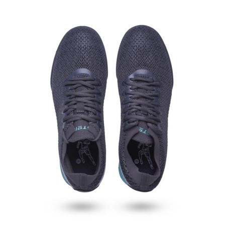Beats football ATEMI SBA-003 Indoor, gray/turquoise, size 45-7