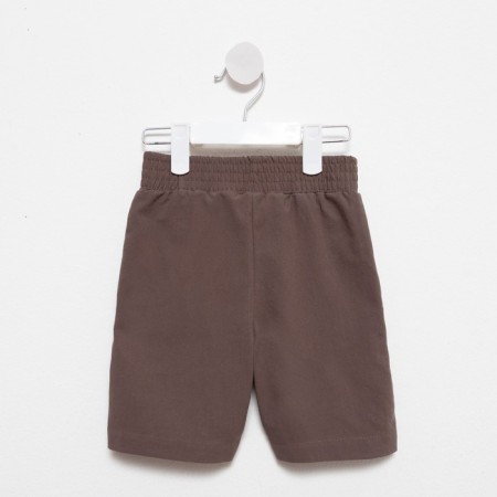 Burmodes Children's Minaku: Cotton Collection Brown color, height 110-9