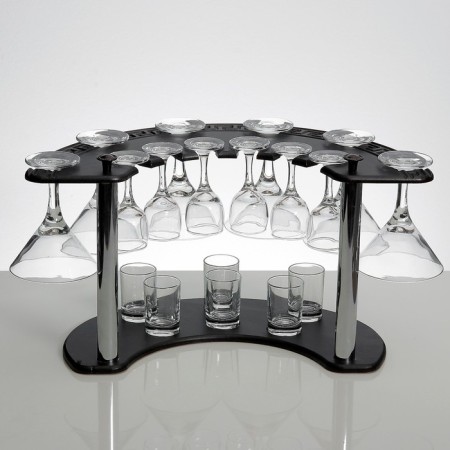 Mini-bar 18 objects: Martini 190 ml + glass 55 ml + pile 50 ml-2