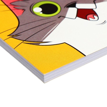 Lowed A6 Planning, with opened sheets, 50 sheets, gluing, soft cover, workaholic glider-2