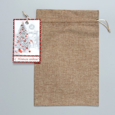Gift bag "Winter", 20 x 30 cm +/- 1.5 cm, New Year-3
