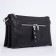 Bag Cross-Bodi with a zipper, black color