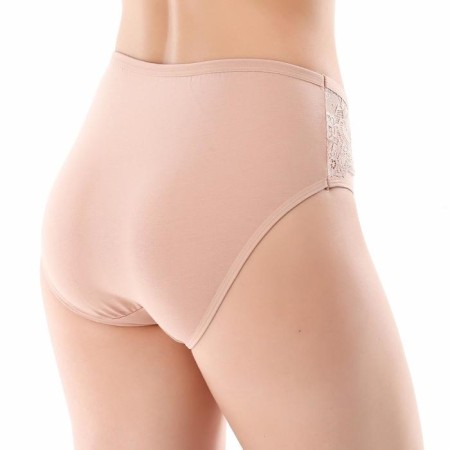 Panties female slips, beige color, rr 52-54 (2xl)-1
