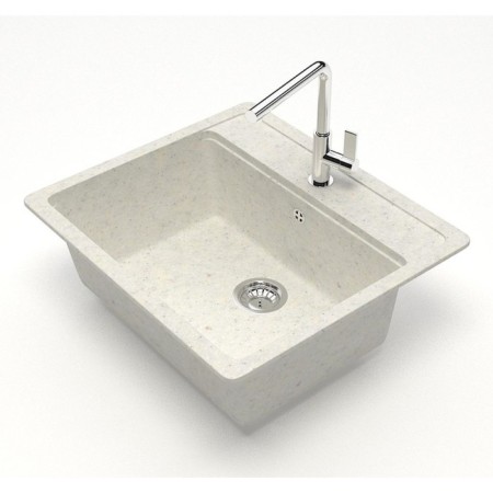 Kitchen is a kitchen from Zett Lab stone. 9/q7, 570x505x200 mm, matte, cut, cotton color-1