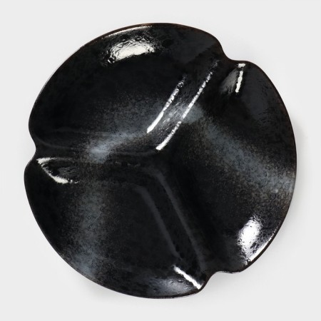 Menzhitsa Porcelain 3 Magistro cells "Night Rain", 20.5 × 3 cm, black color-2