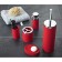 Elegance glass, red color