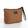 Cosmetic bag a single-flower, 25*7.5*14, lightning department, lining, dark beige