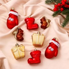 Set of jewelry plastic 8 pcs 