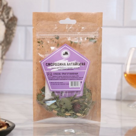 A set of herbs and spices for the preparation of tincture "Altai currant" 40 g. 2 l.