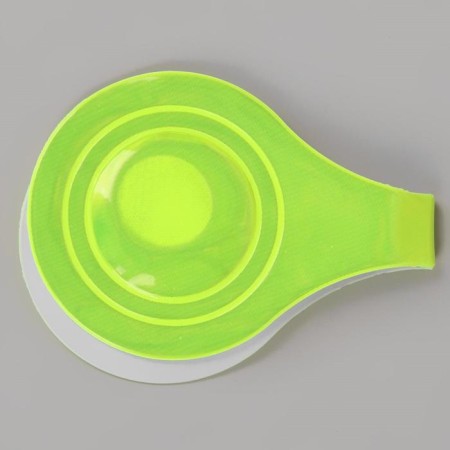 Reflective clip on magnet, 5 × 15 cm, yellow color-4