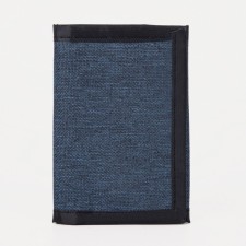 Male purse on Velcro Textura, blue color