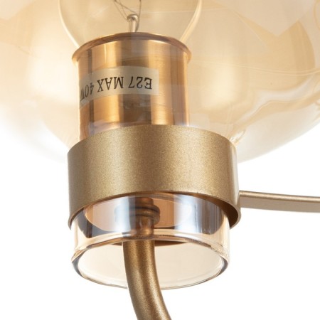 Chandelier 52131/3 Champagne GD gold 3x40W E27 56x56x32cm-5