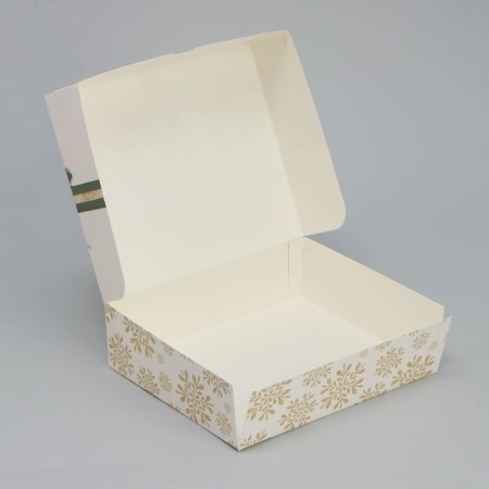 Folding box "New Year's gift", 20 x 17 x 6 cm, new year-4
