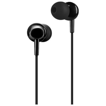 Hoco M14 headphones, wired, vacuum, microphone, jack 3.5, 1.2 m, black-1