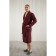 Male dressing gown, Schalka+Kant, size 52, brick color, waffle