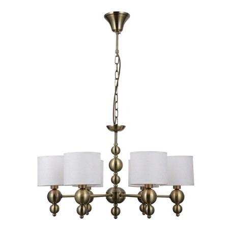 Ceiling light Gerhort G11094/6AB WT, 6x40W, E14, 80x64x64 cm, bronze color-1