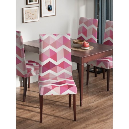 Czech for the chair "Complex zigzag", decorative, velor-2