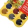 Watercolor honey 24 colors, ZHK "Flower", without a brush, yellow plastic case with a loop, 27421678