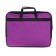 Folder with handles Textile A4, 365 x 290 x 30 mm, calligrata, 1Sh41, "office", external/inner pocket, purple
