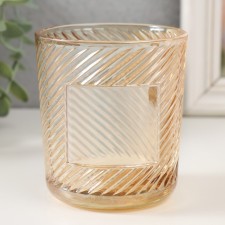 Bank for candles glass 