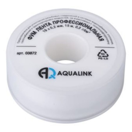 FUM Aqualink tape, 19 mm x 0.2 mm x 15 m, professional