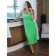 Women's dress minimal, size 46, green color