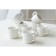 Ceramic "Geometry" white mug, 260 ml, white color