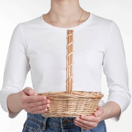 Karina basket, No. 1, Dodno = 14 cm, Dopt = 22 cm, h = 7/25 cm, vine