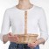 Karina basket, No. 1, Dodno = 14 cm, Dopt = 22 cm, h = 7/25 cm, vine