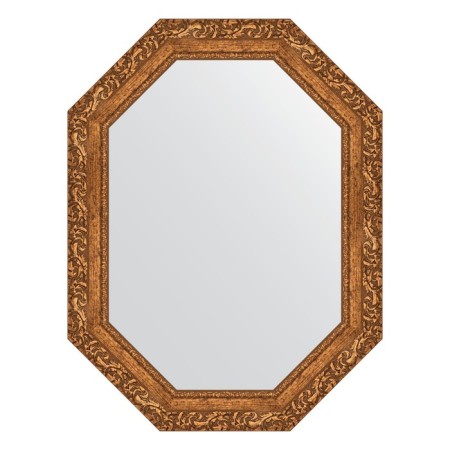 Mirror in the baguette frame, bronze vignette 85 mm, 65x85 cm