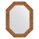 Mirror in the baguette frame, bronze vignette 85 mm, 65x85 cm
