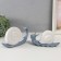 Souvenir ceramics "Snails" set 2 pcs 19x7x11, 23x7x13.5 cm