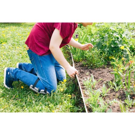 Garden, universal knee pads, 20 × 17 cm, gray-6