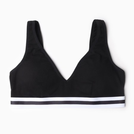 Feminine bustier, black color, size 46 (m)-3