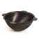 Cast iron cauldron, 10 l, flat bottom, aluminum cover