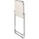 Complex table Arlon chrome, white 64x50x69 cm