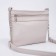 Cross-Bodi Bag on a zipper, beige color