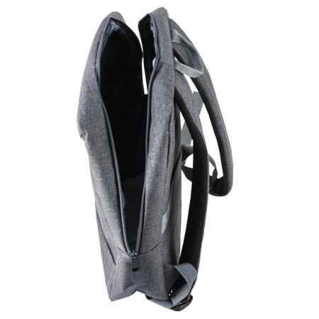 A backpack, a lightning department, a mount on a suitcase, the color is gray-3