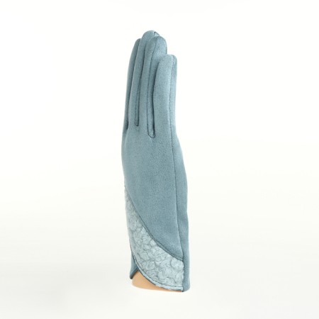 Gloves are female, dimensionless, without insulation, blue color-1