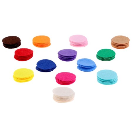 Fetir wheels for creativity and decor "circles", 250 pcs., Size 1 pc. - 3 cm, color mix-2