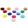 Fetir wheels for creativity and decor "circles", 250 pcs., Size 1 pc. - 3 cm, color mix